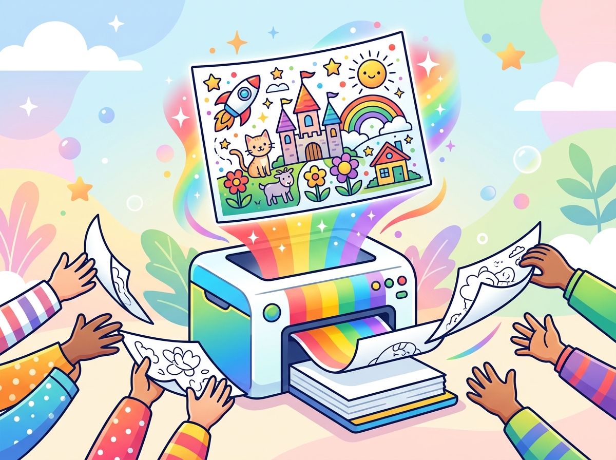 Download print coloring pages instantly