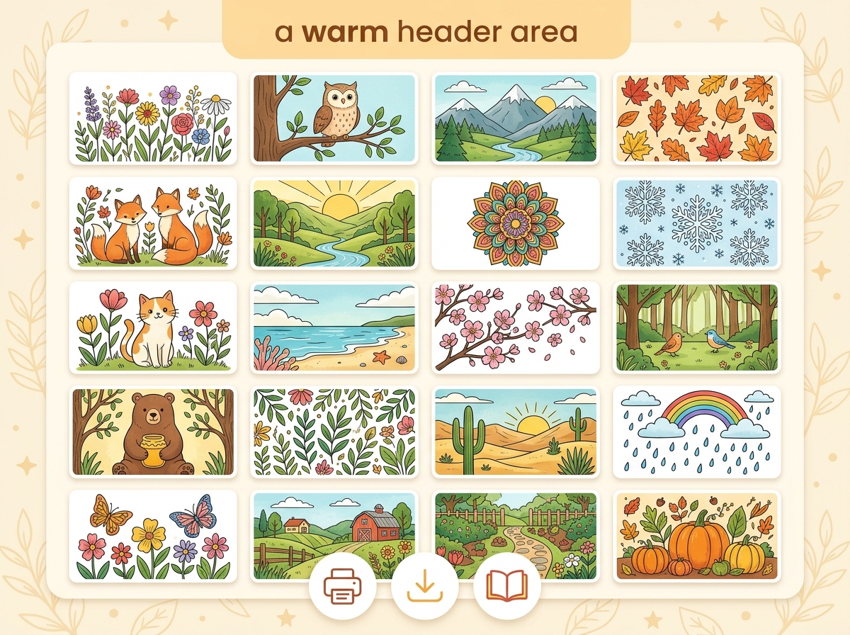 free printable coloring pages library