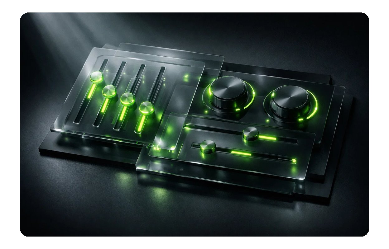 User interface of K-Pop Music Generator in action.