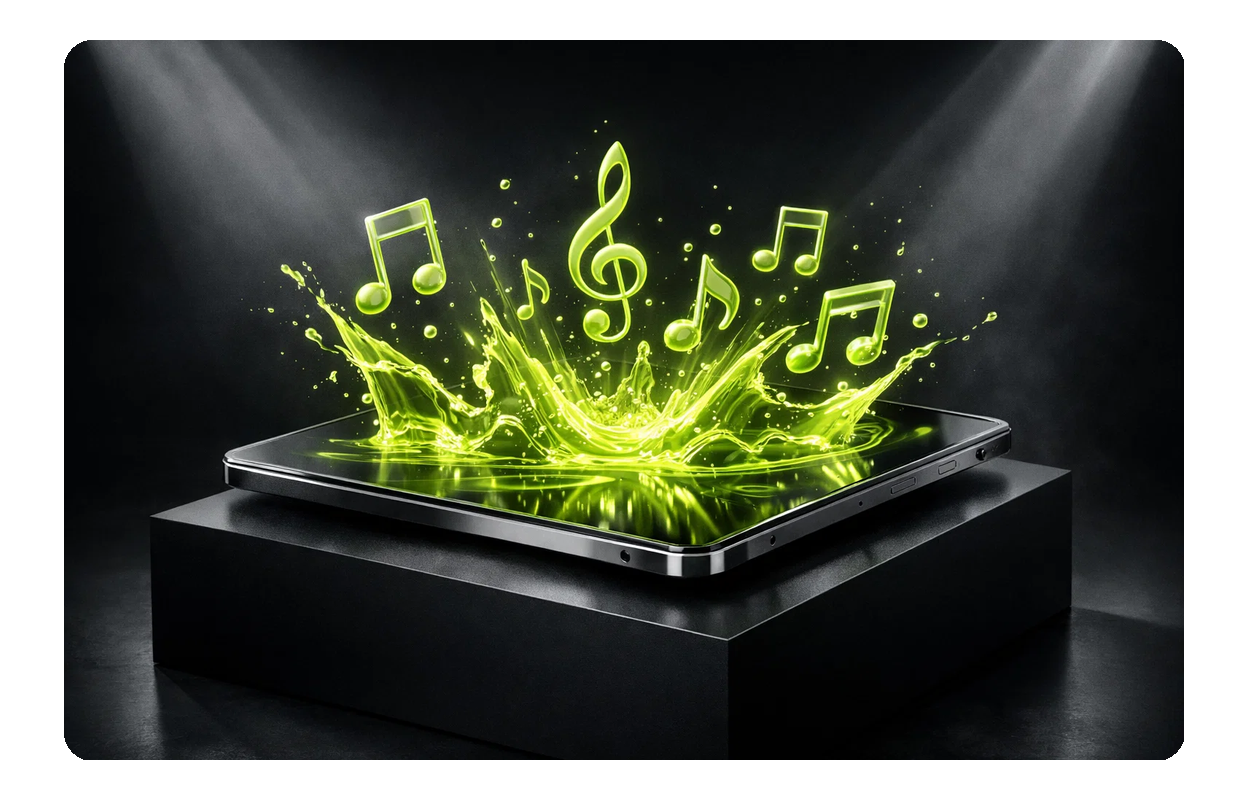 AI R&B Music Generator creating soulful beats.