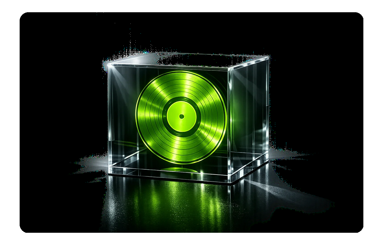 Royalty-free R&B Music Generator download options.