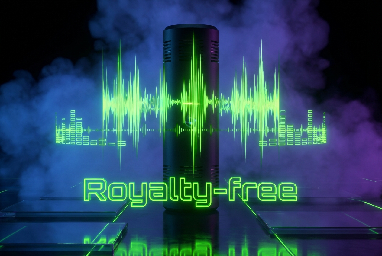 Royalty-free Cheer Music Maker audio output