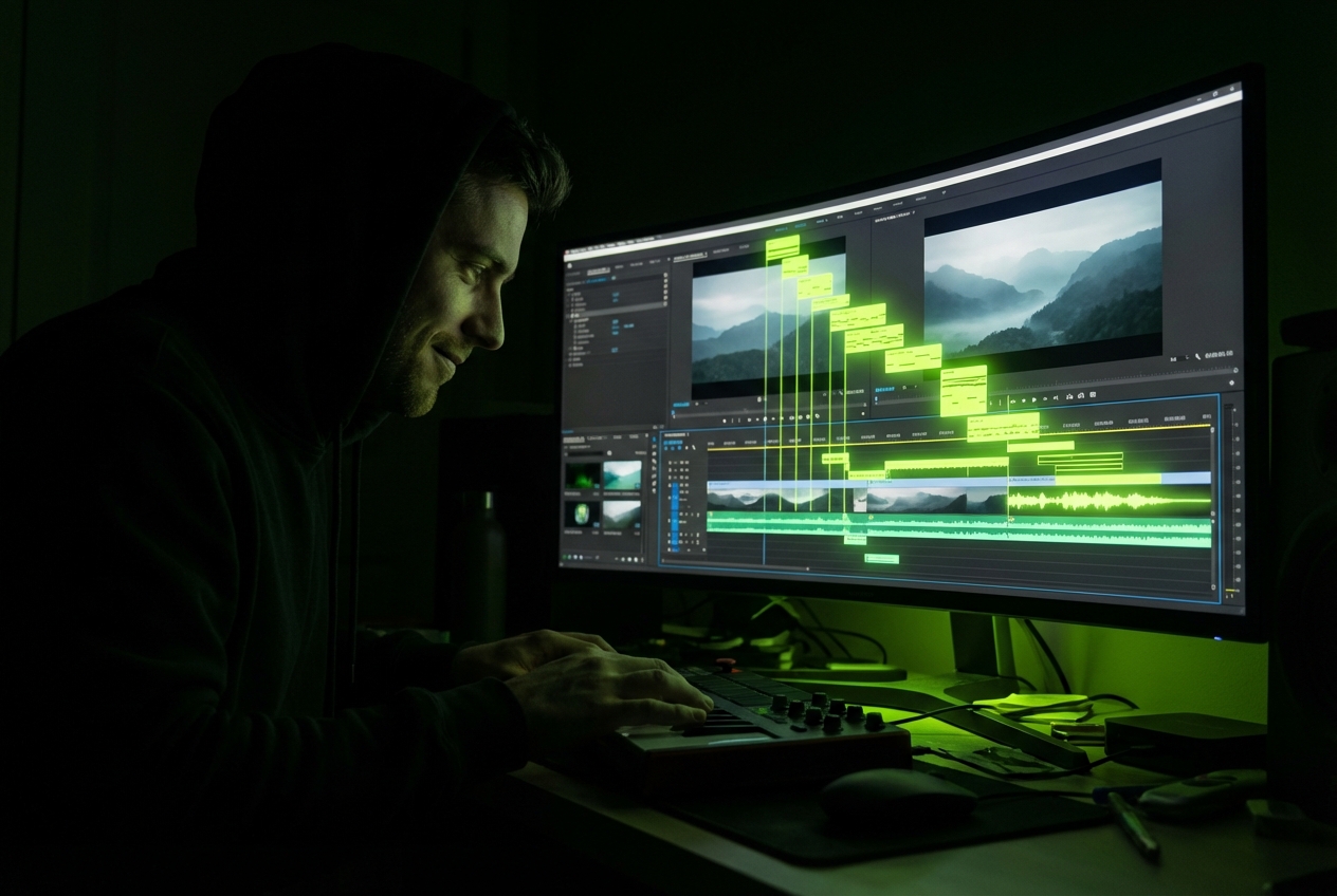 Piano music maker for video creators