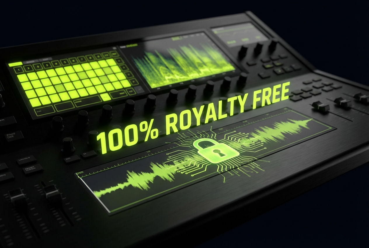 Royalty free DJ Beat Maker export