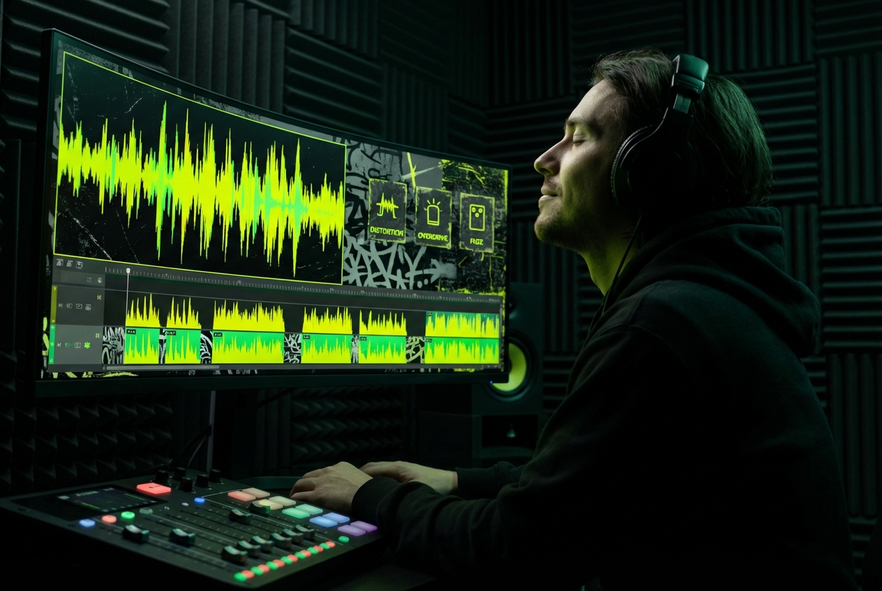 Online Punk Music Generator for podcasts