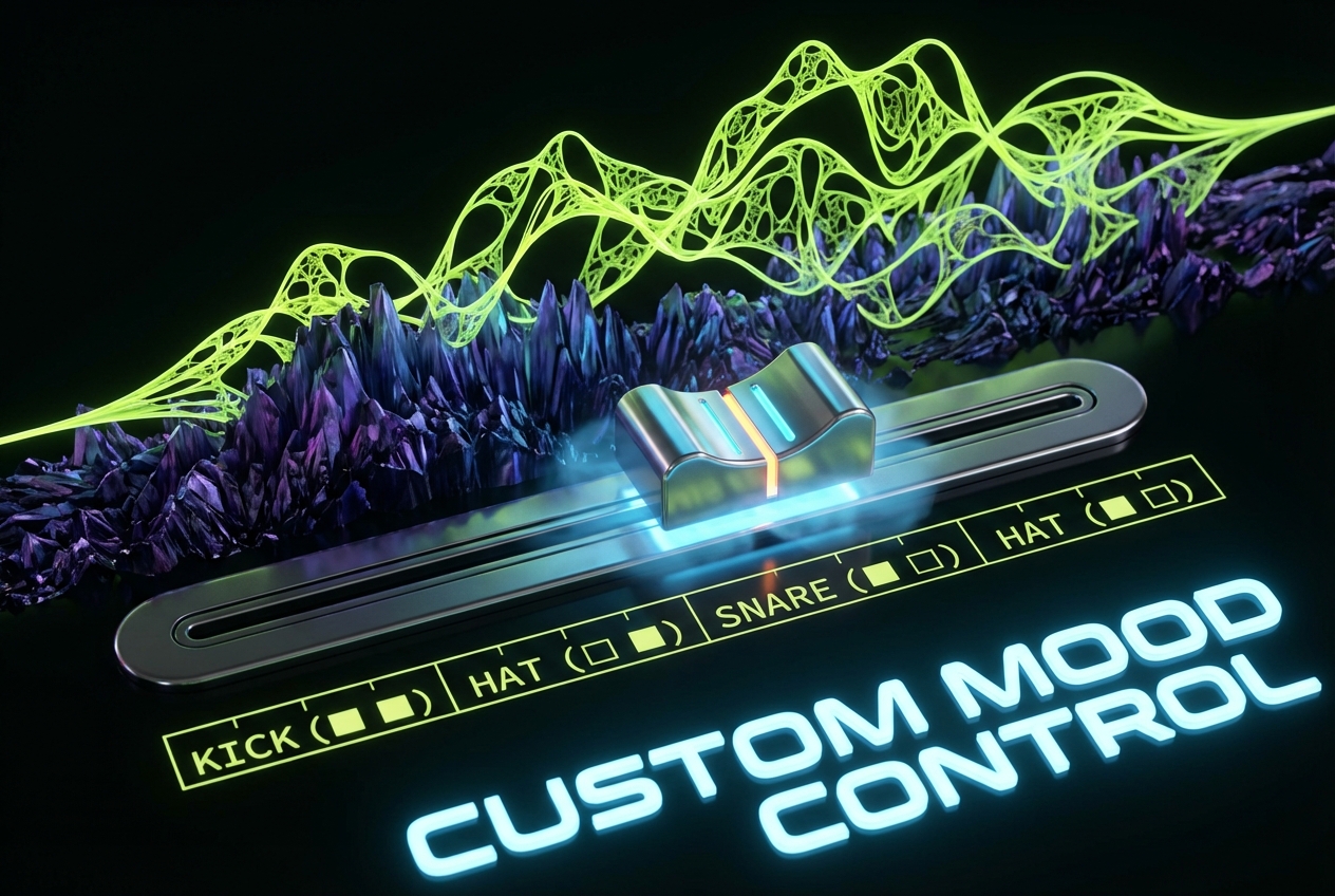 Customizing settings in the Garage Music Generator app