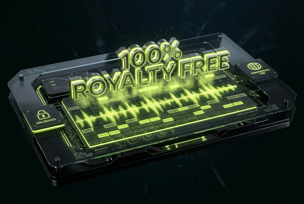 House Music Maker royalty free license badge