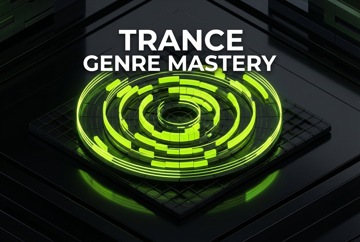 User selecting sub-genres in the Trance Maker settings