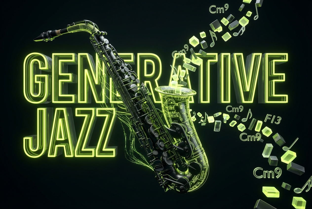 Jazz Music Generator style selection interface