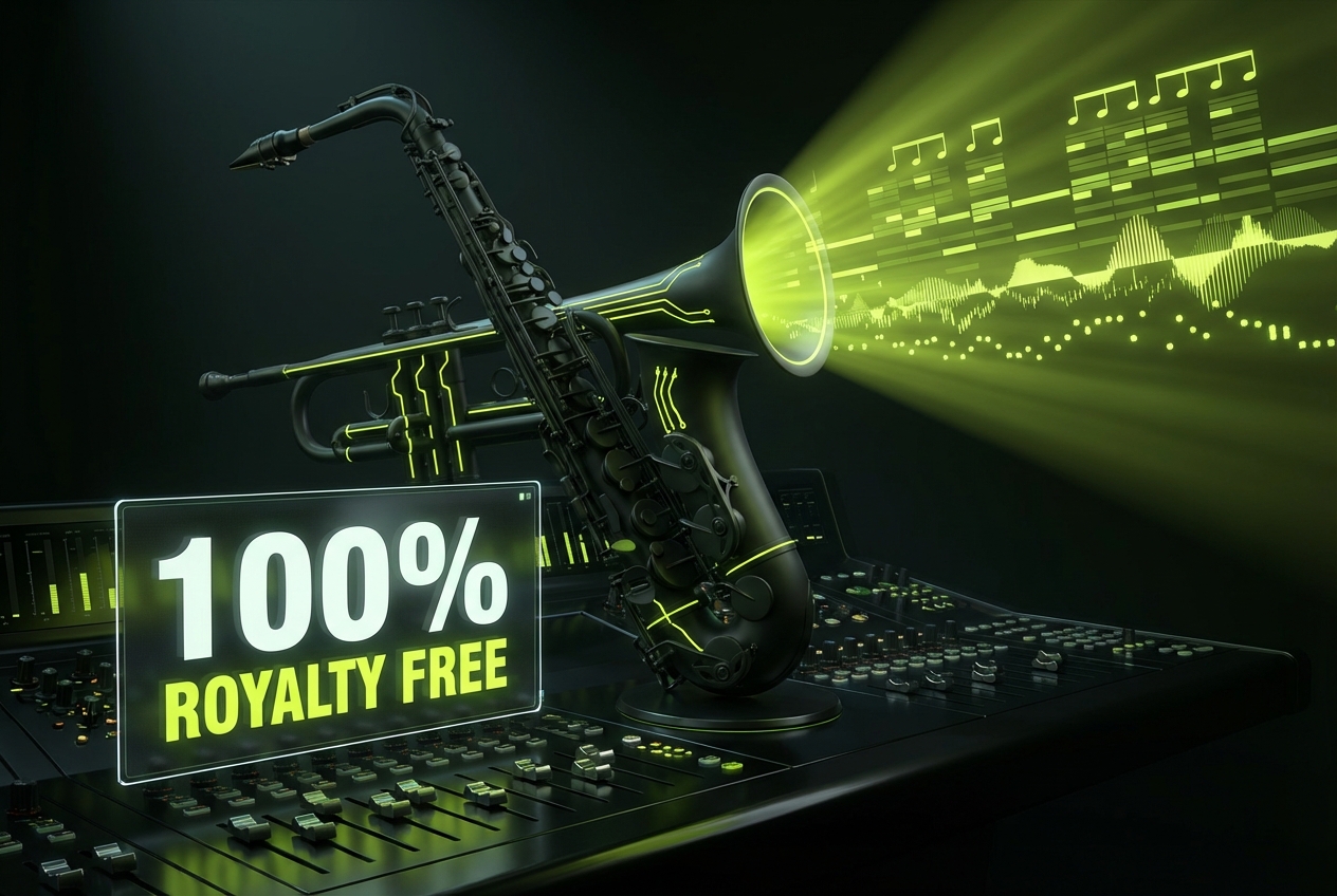 Jazz Music Generator royalty free license