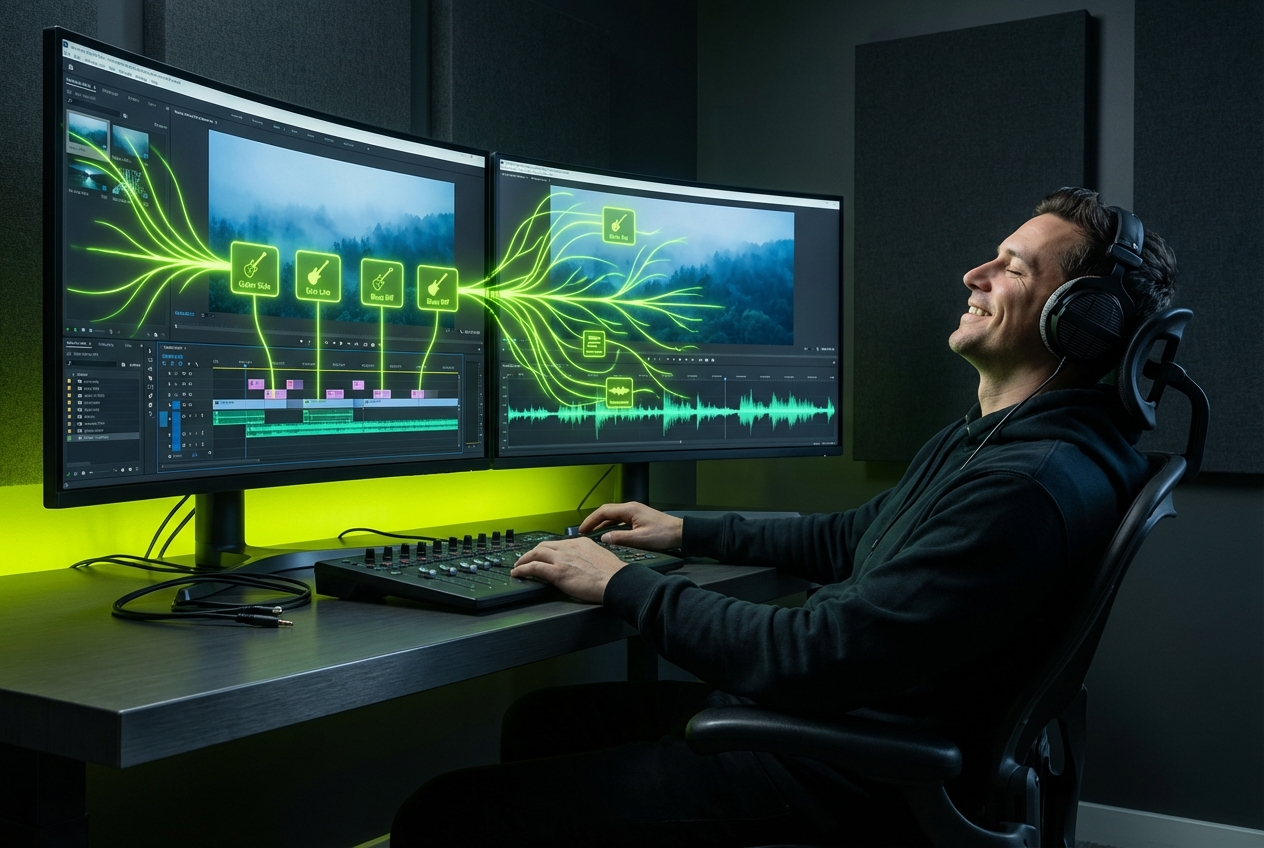 Blues Music Generator for video content creators