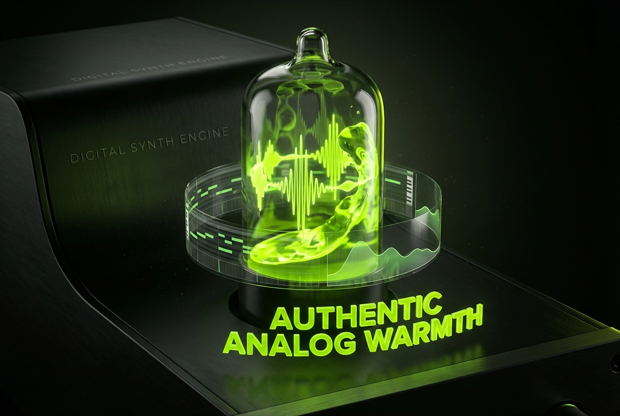 Chillwave music generator synth engine interface