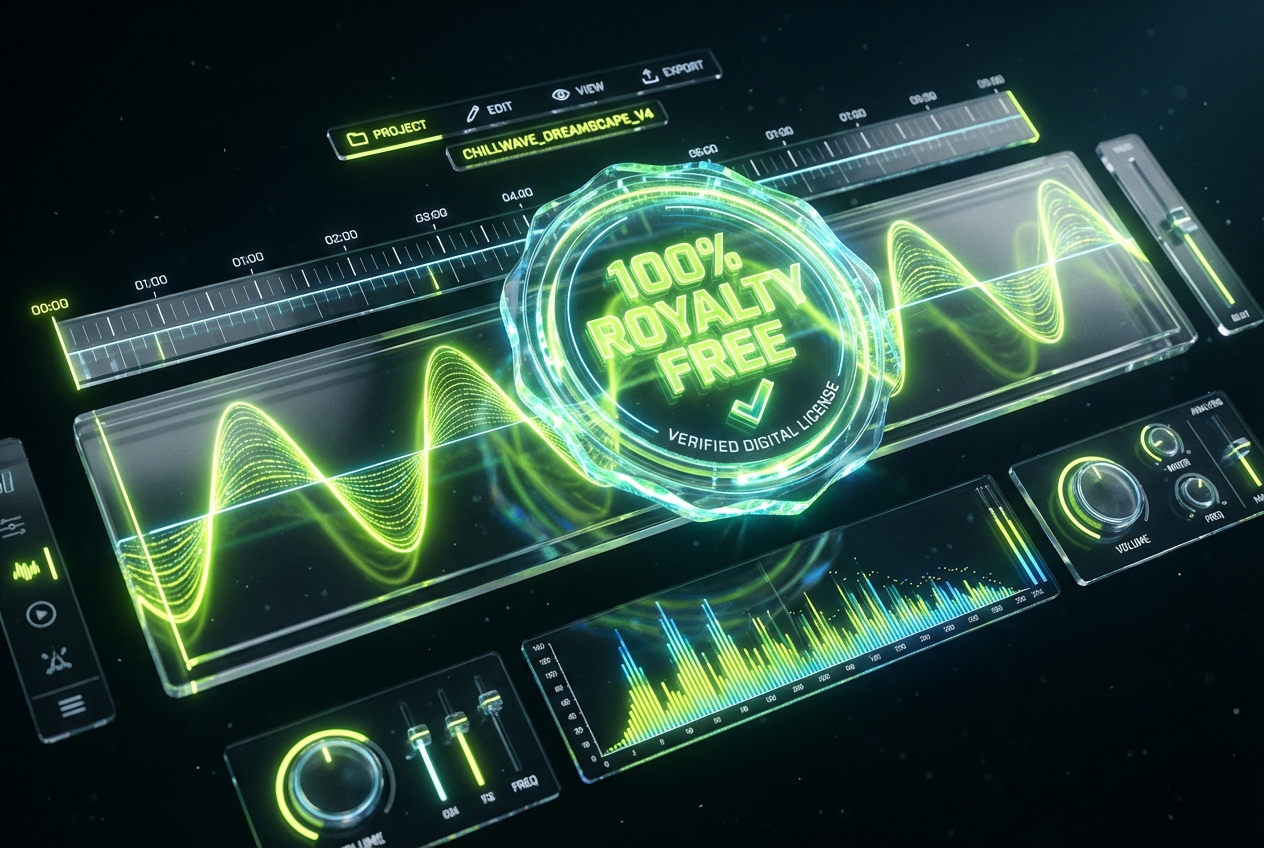 Chillwave music generator royalty free license