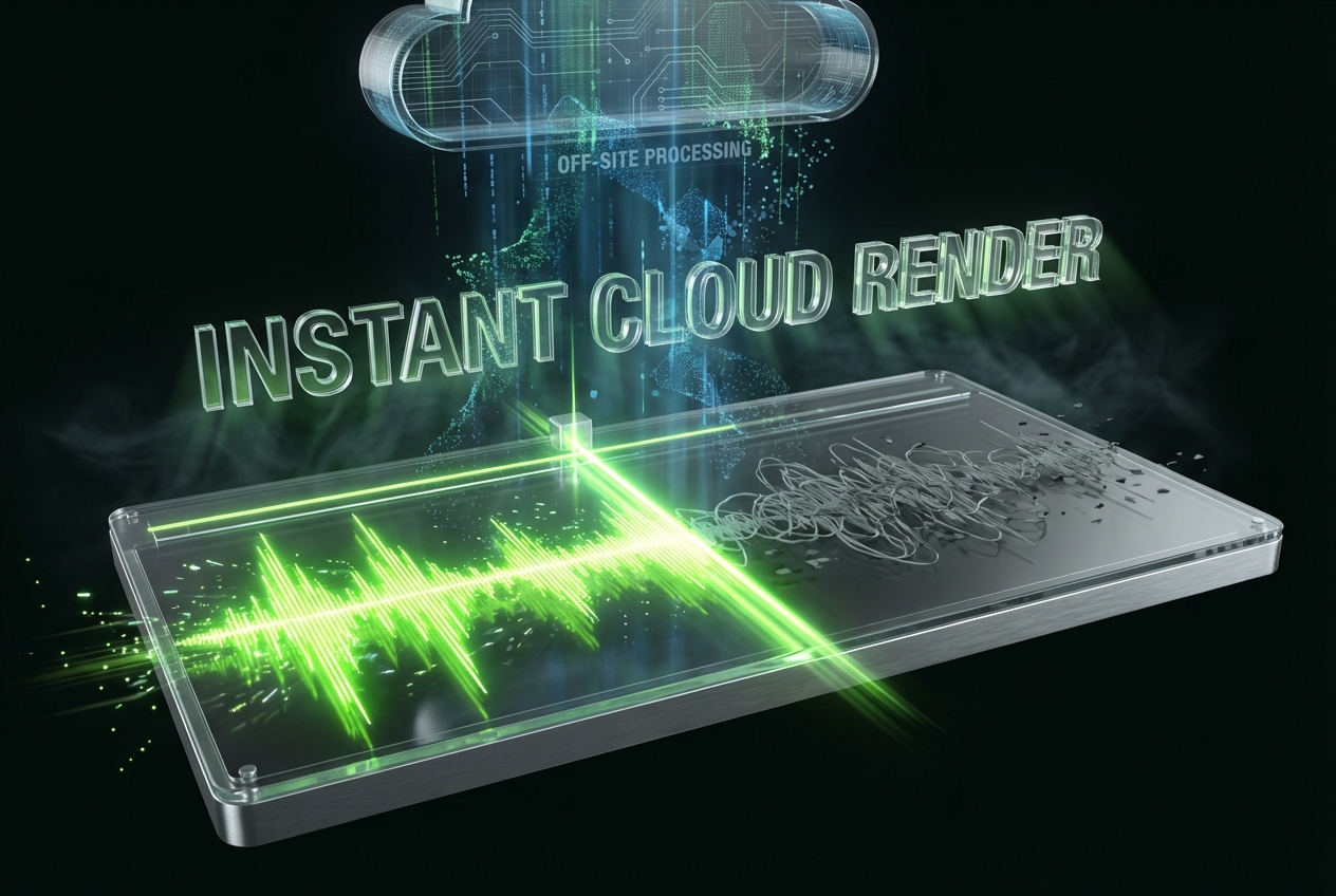 Fast AI Instrumental Remover processing music files online