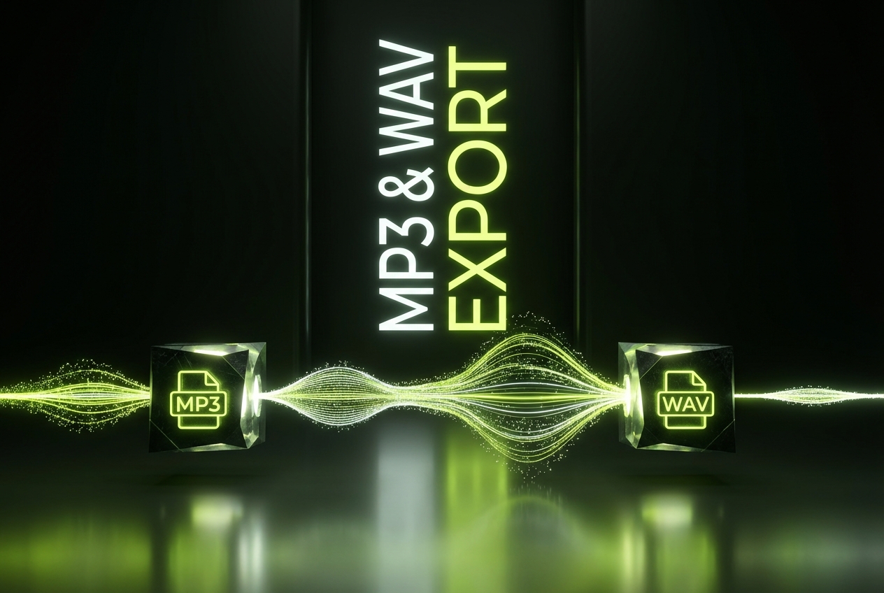 Song to instrumental converter format options