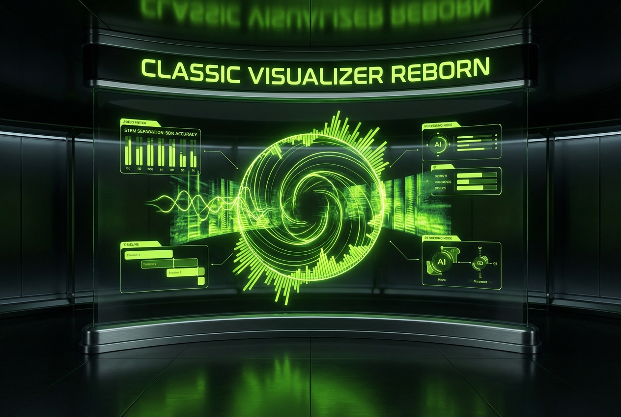 Nostalgic style templates for Apple Music Visualizer