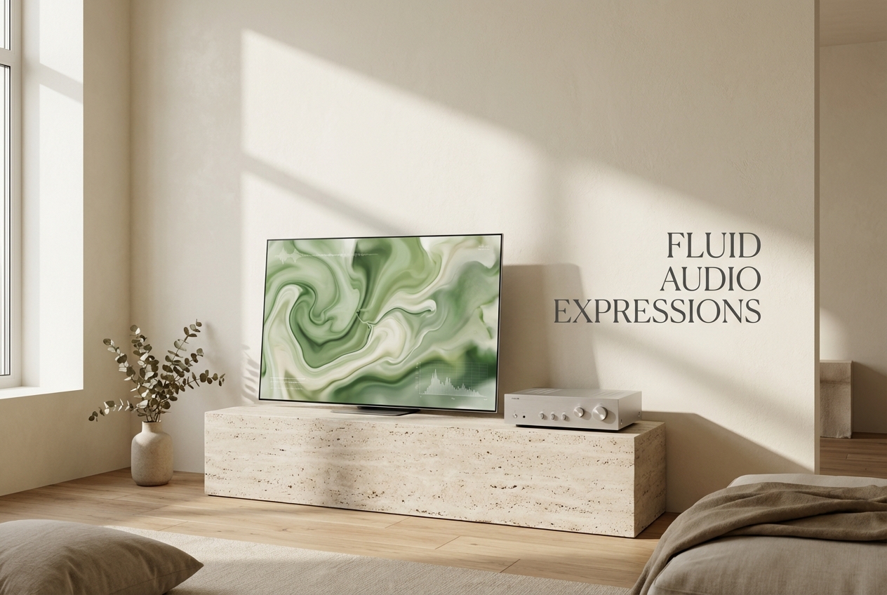 Smart Youtube music visualizer audio analysis