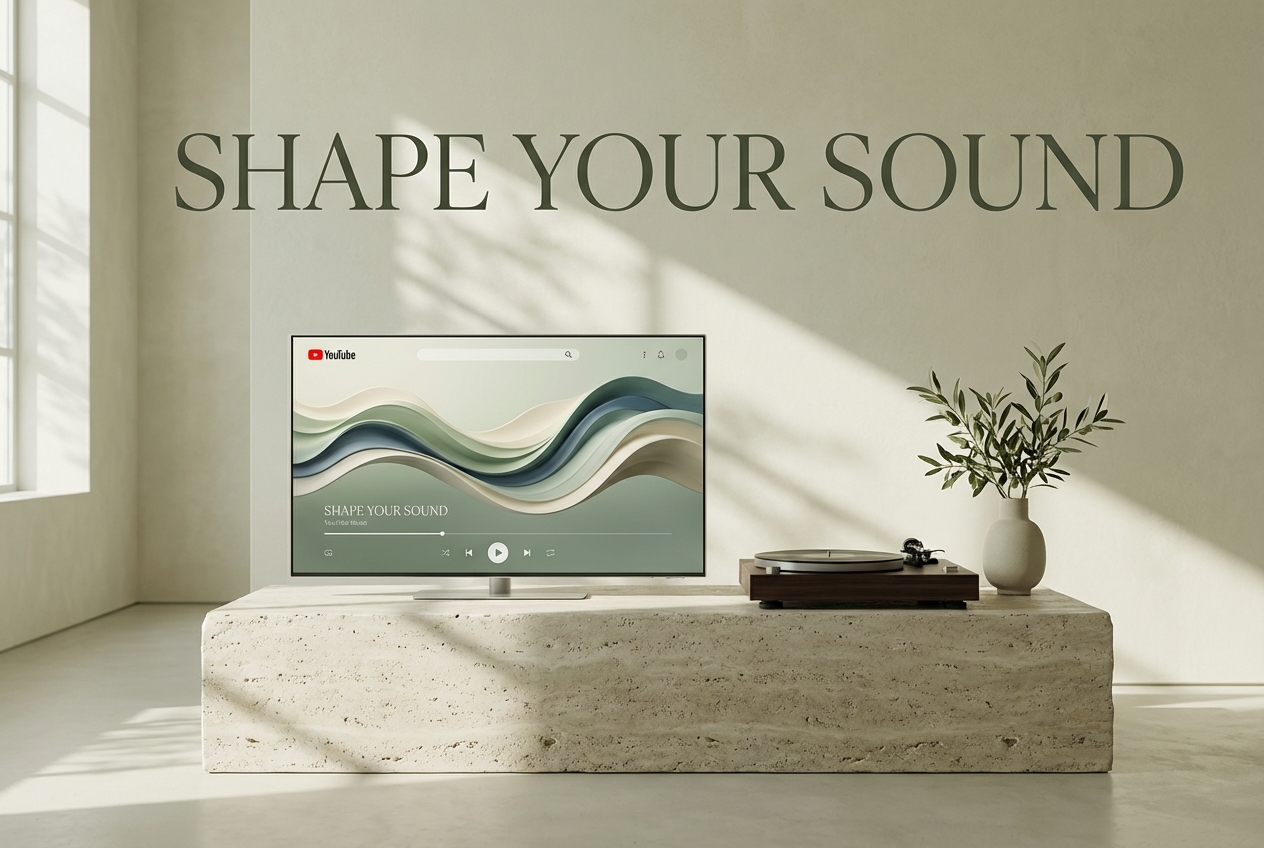 Dynamic audio waves for streaming videos