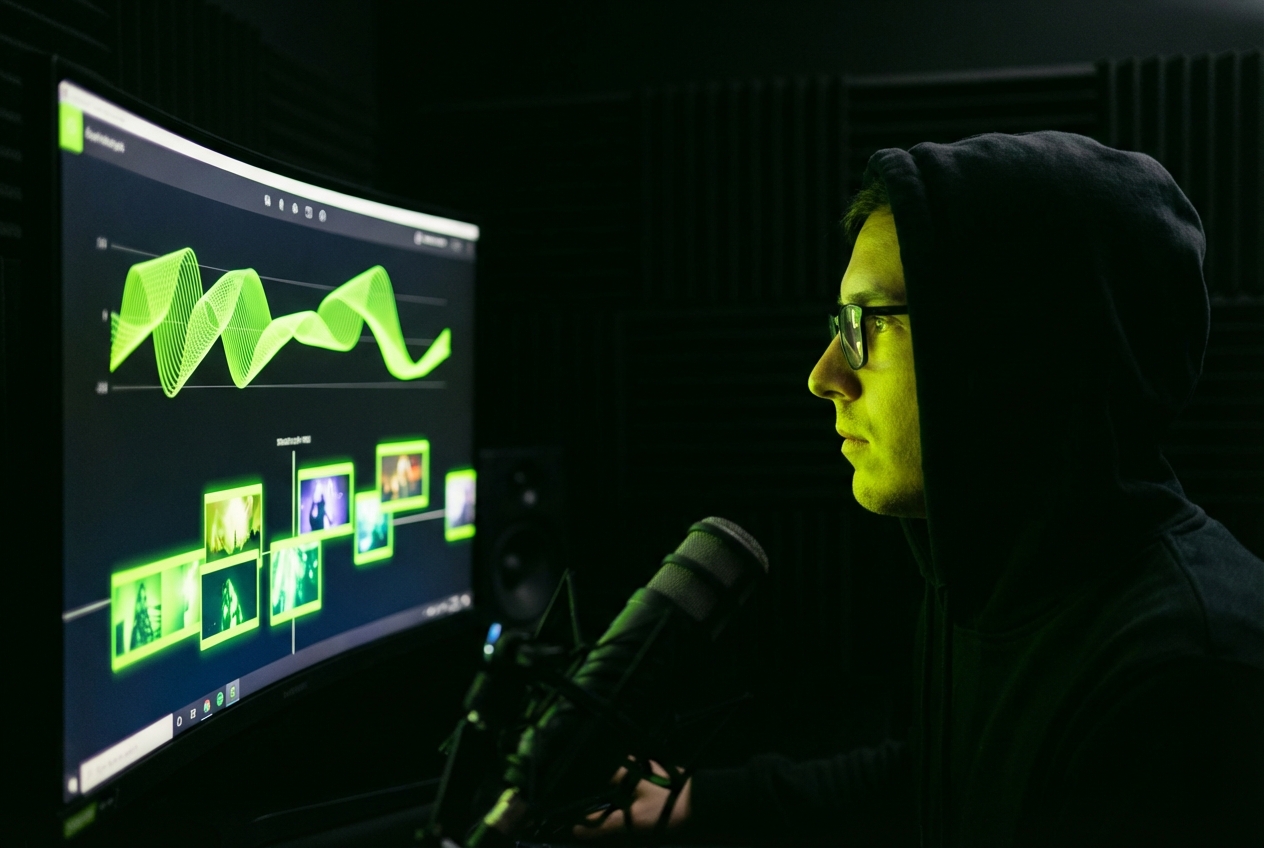 Photo video maker with music online free podcast