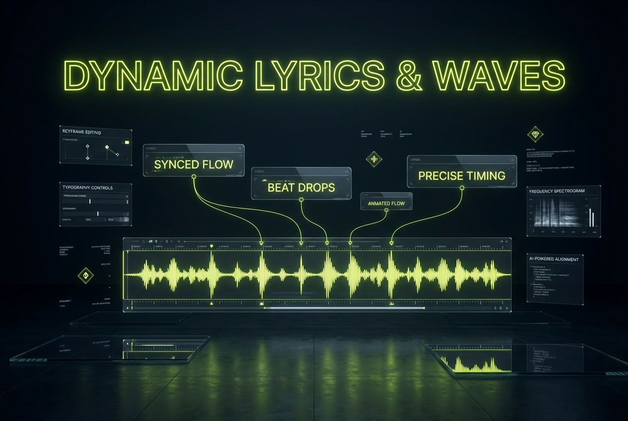 Dynamic Text And Waves