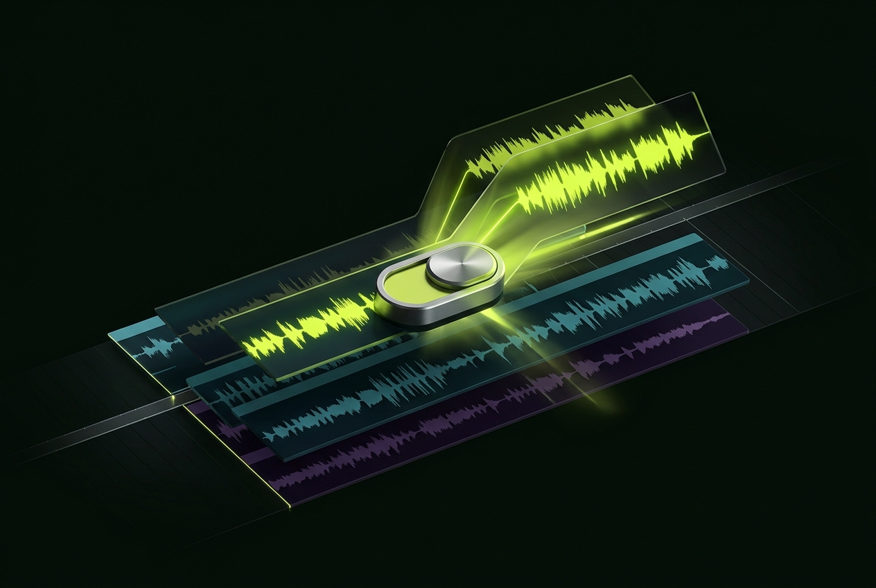 AI Remixer instrumental separation and vocal removal feature