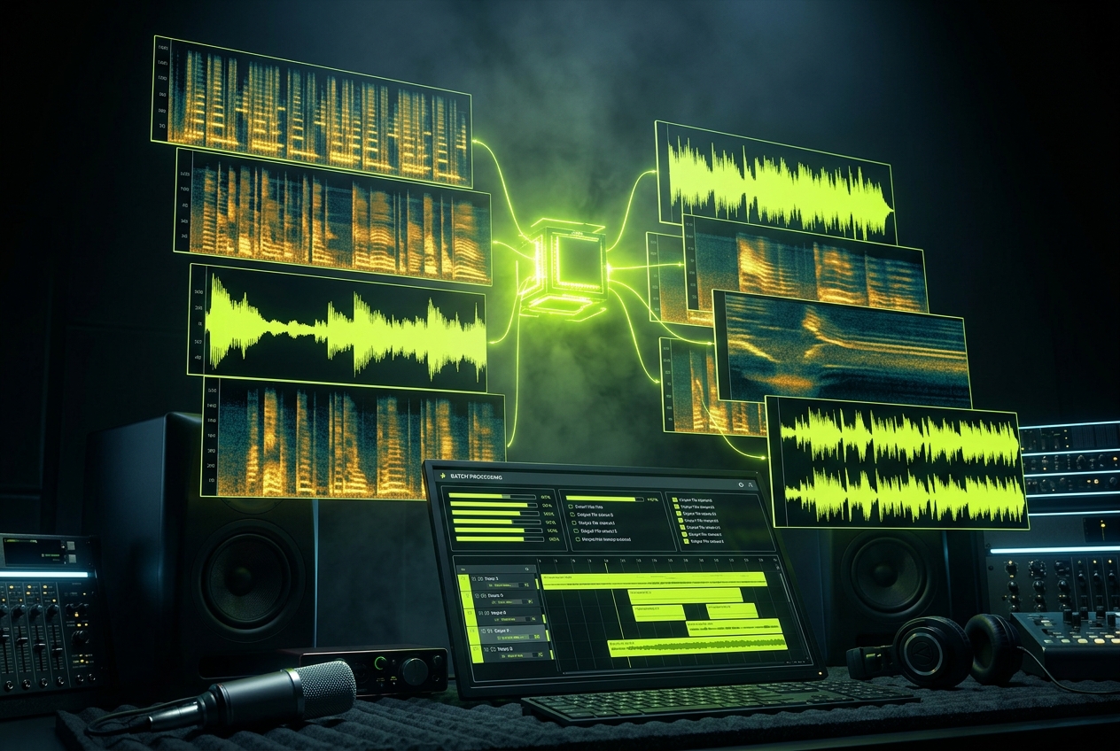 Batch processing in AI instrumental maker