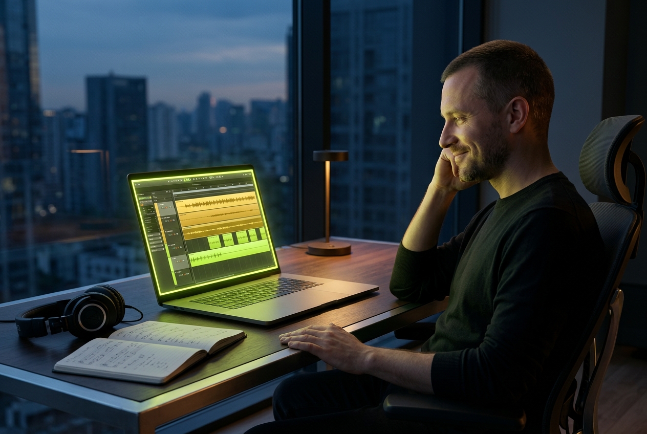 Royalty-free instrumental music from AI instrumental maker