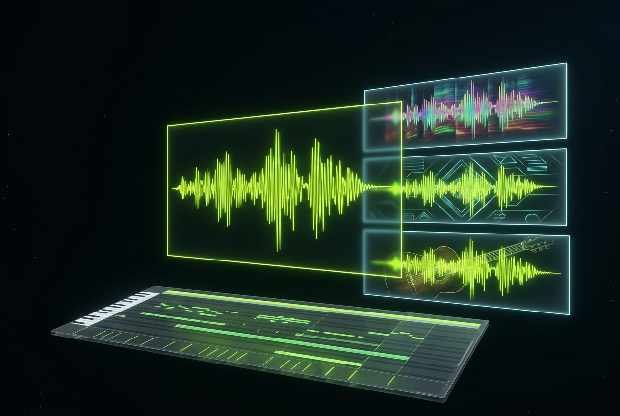 Multiple song covers generated by celebrity voice AI generator