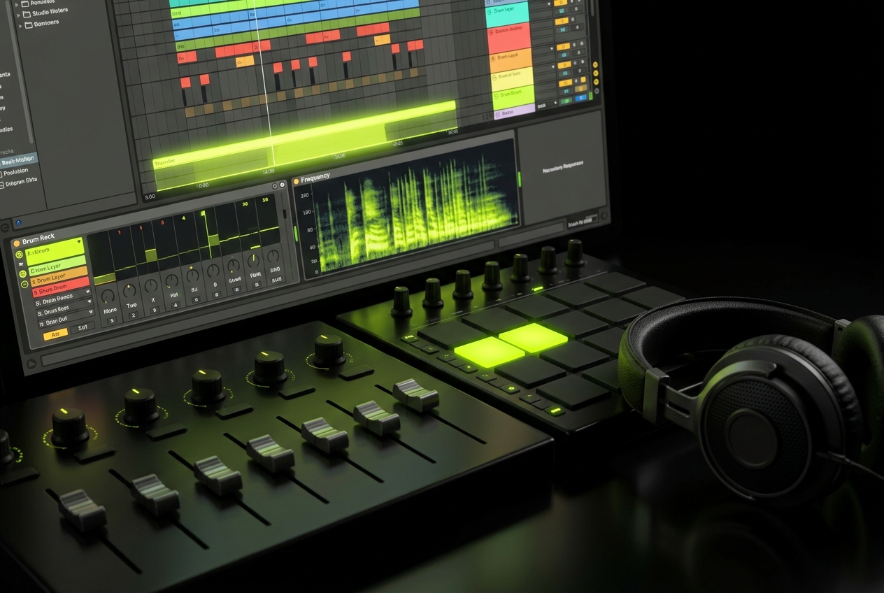 Beat preview player in music beat maker dashboard