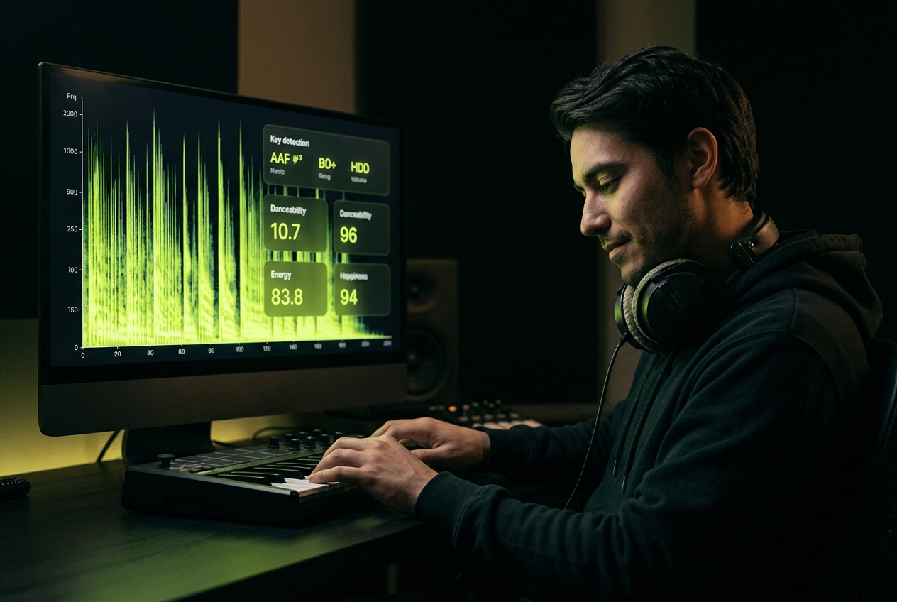 Complete music analysis with beat key finder tool