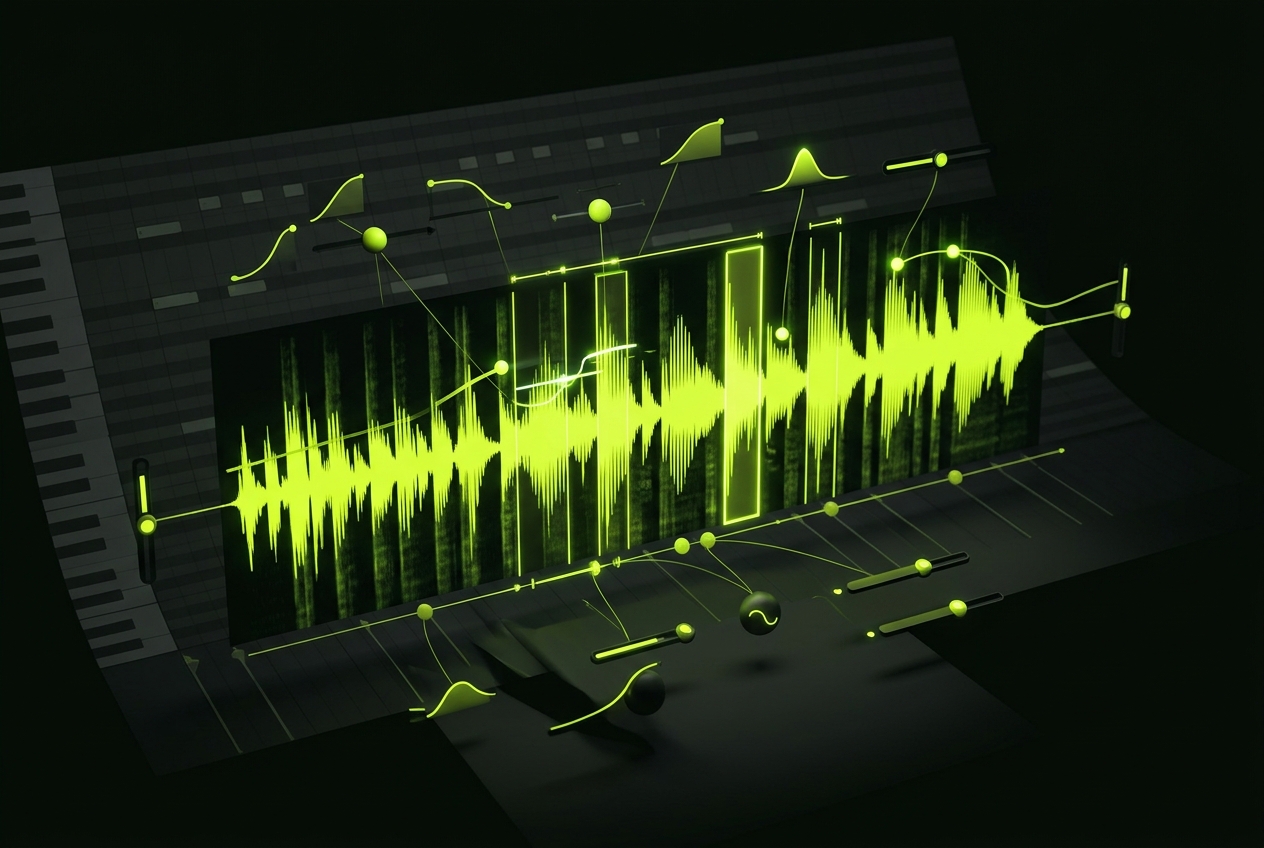AI Song Singer vocal editing controls for pitch timing and expression adjustment