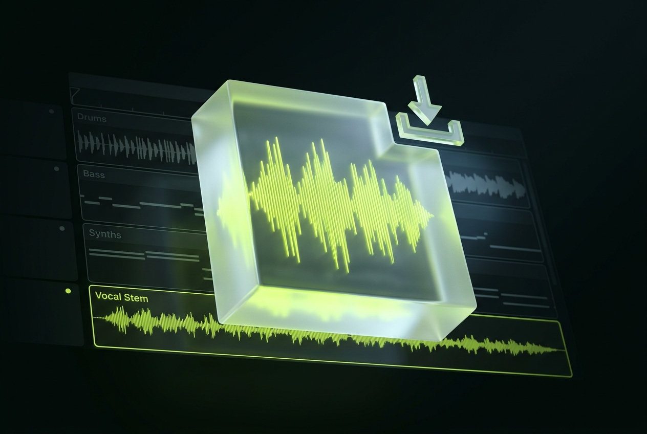 Royalty-free audio export from AI Song Singer for commercial music projects