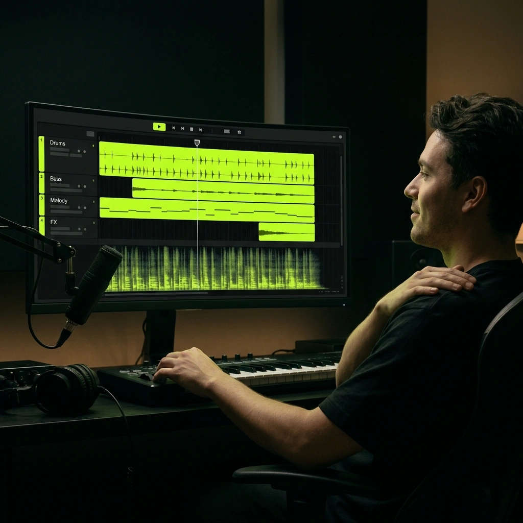 AI Hip Hop Music Creator for YouTube and streaming content