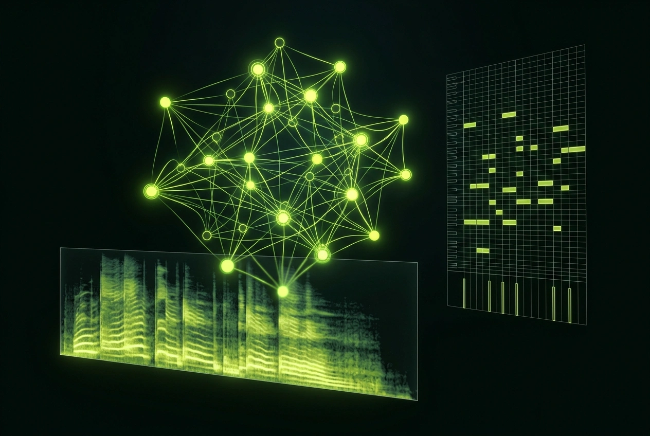 AI Electronic Music Generator style selection interface