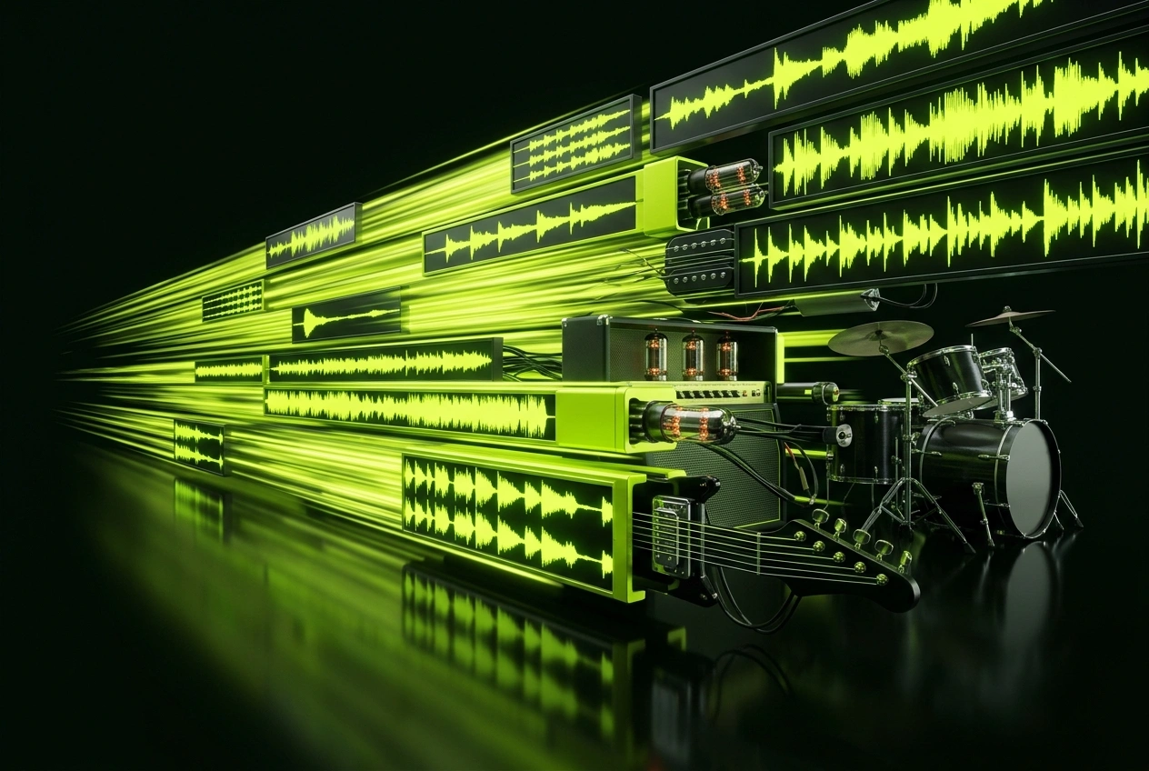AI Classic Rock Music Generator rapid generation speed