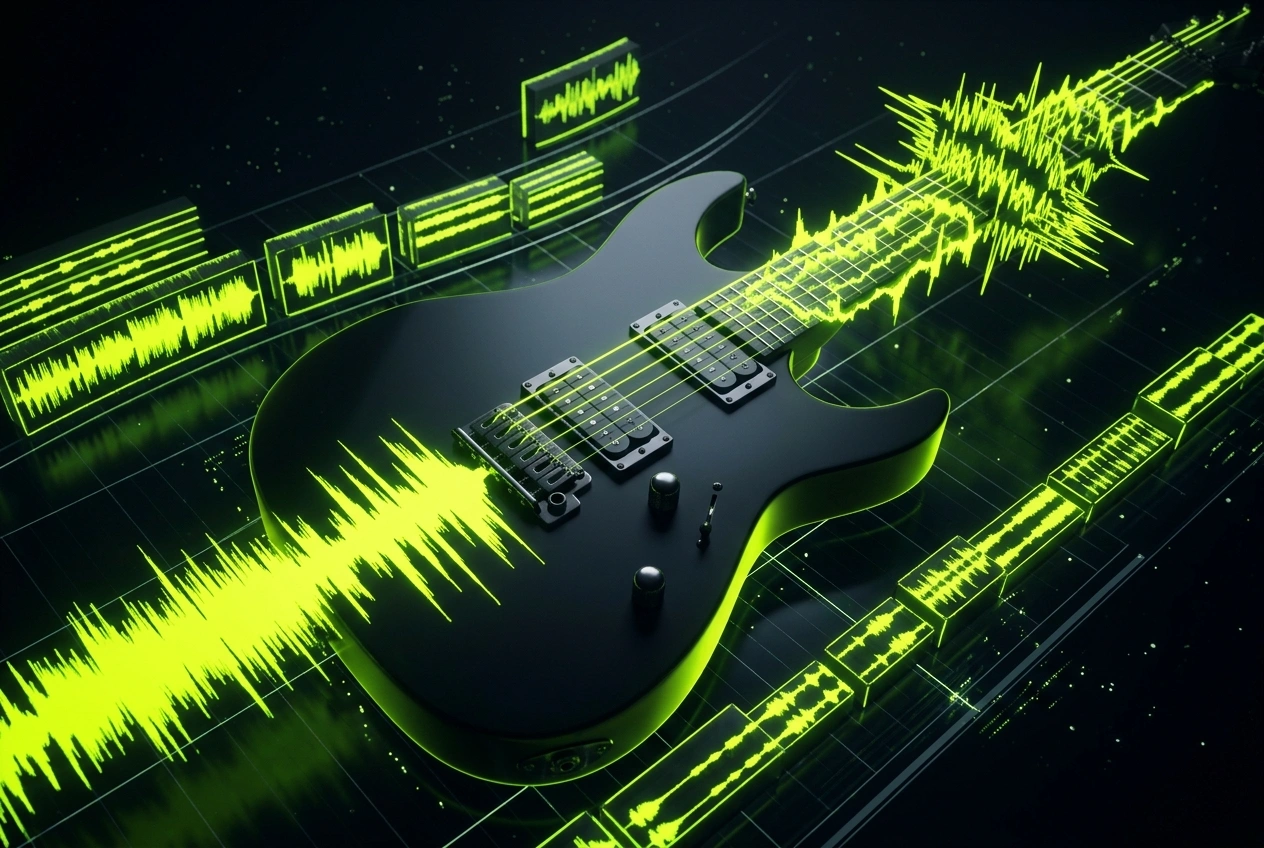 Style settings in AI Hard Rock Music Generator
