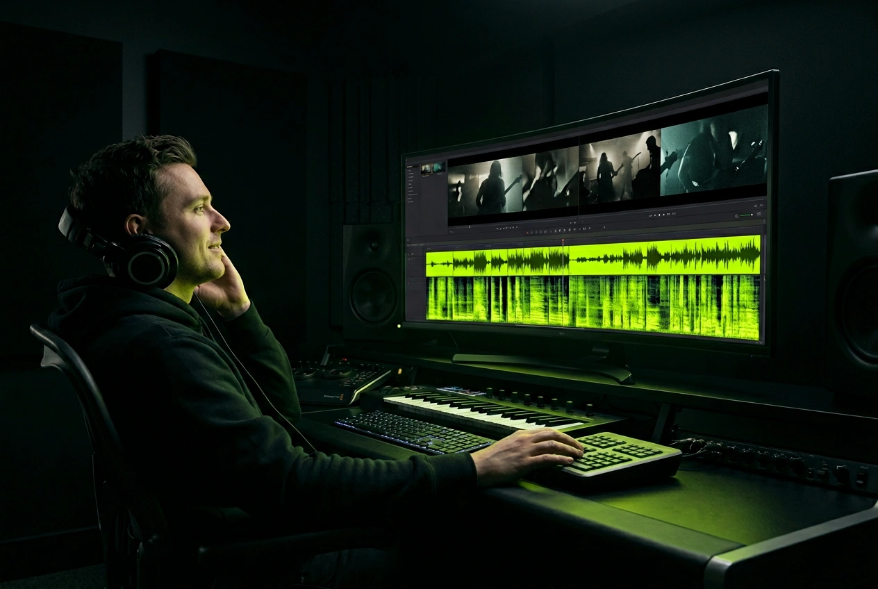 AI Grunge Music Generator for video creators