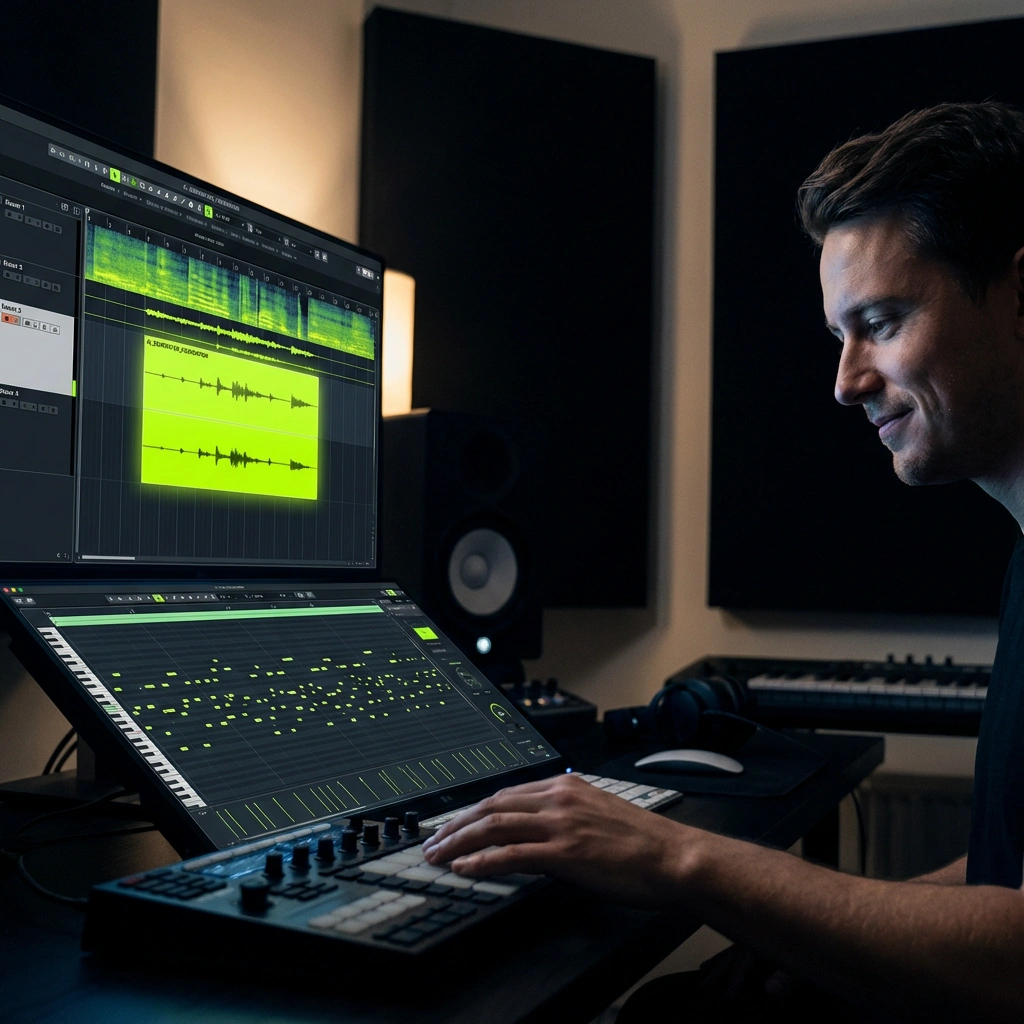 AI Experimental Electronic Music Generator for professional producers