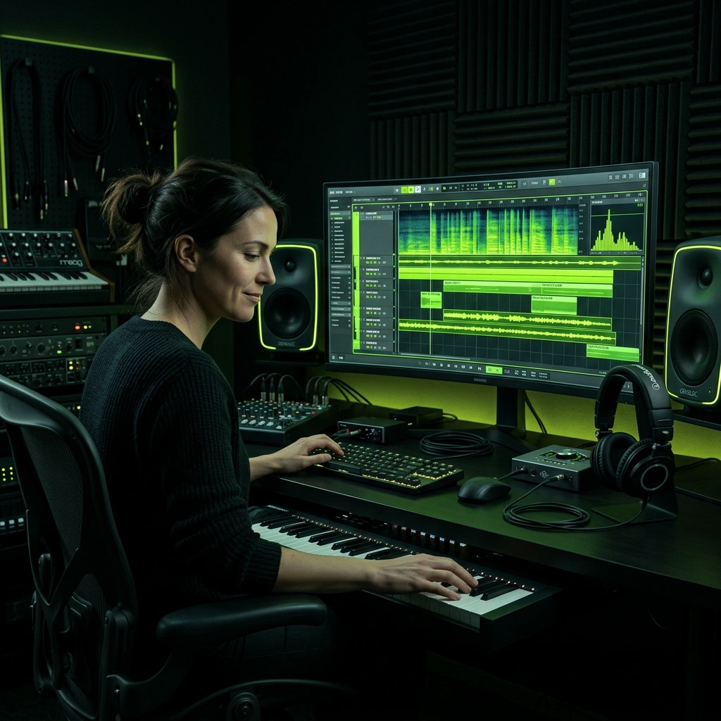 AI Experimental Electronic Music Generator for game and film composers