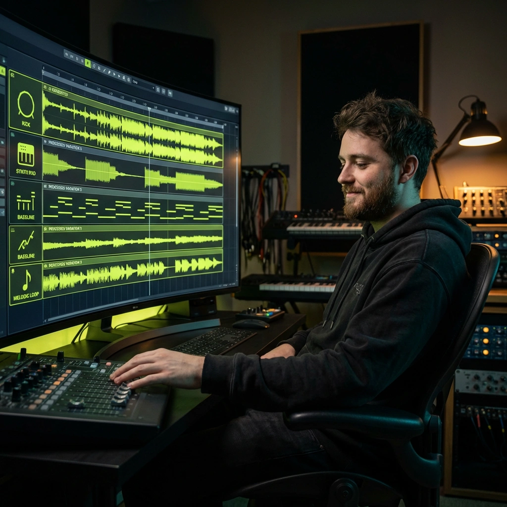 Electronic music producers using AI UK Electronic Music Generator