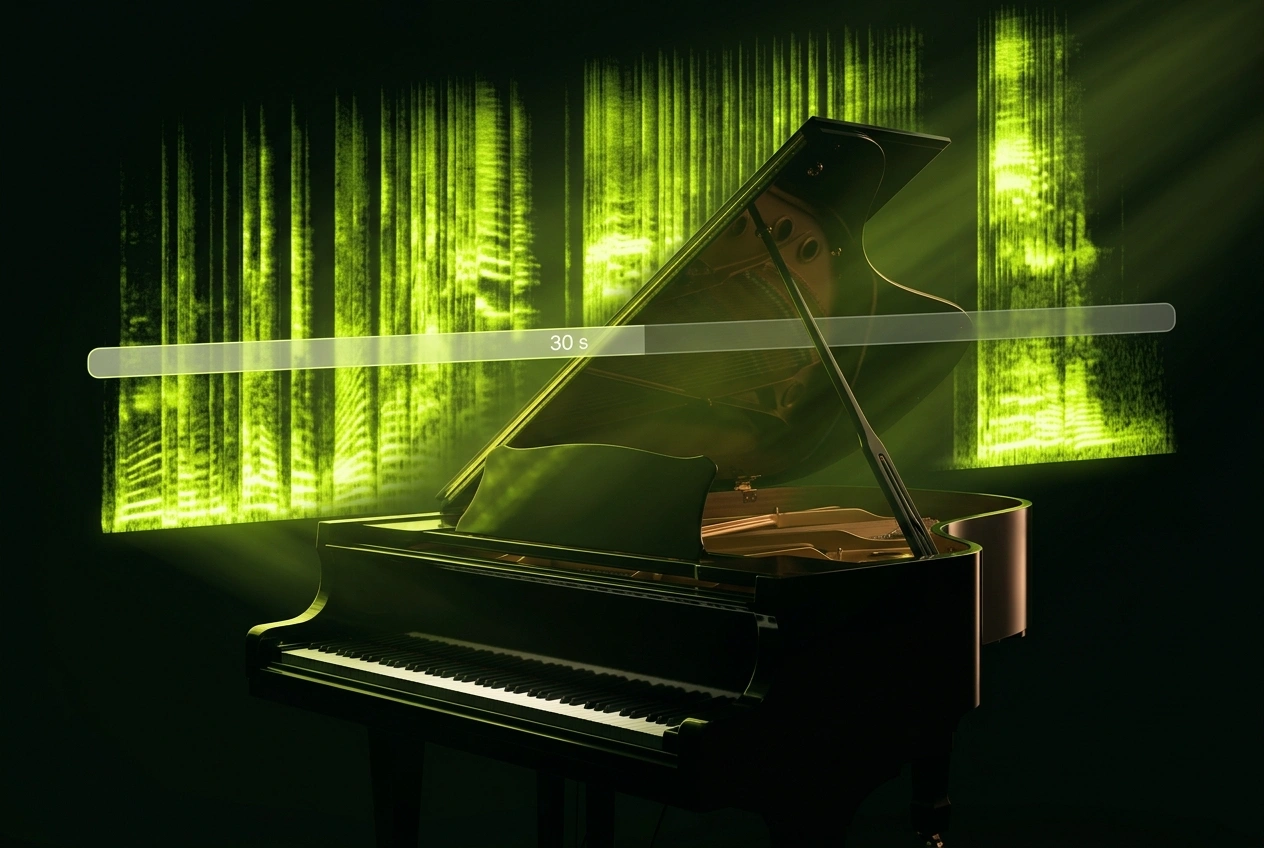 AI Classical Music Generator creating professional composition