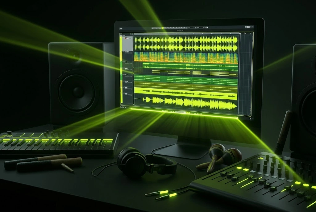 AI Latin Music Generator creating track in 60 seconds