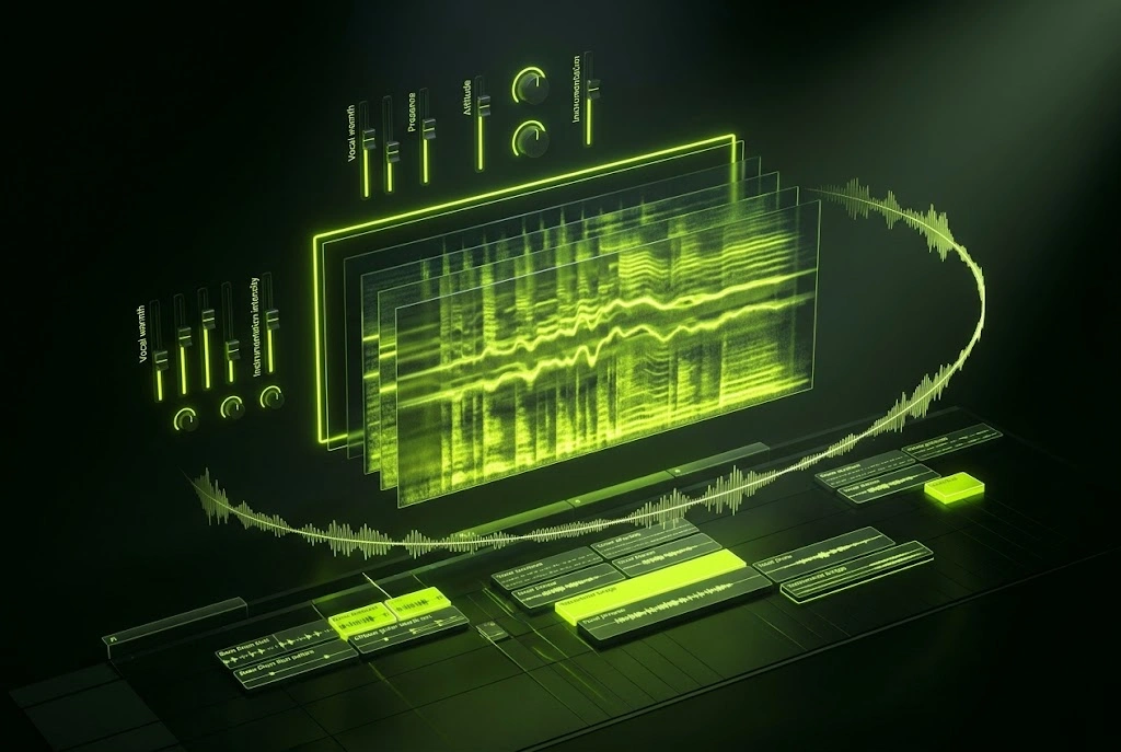 AI Reggae Music Generator mood and emotion settings