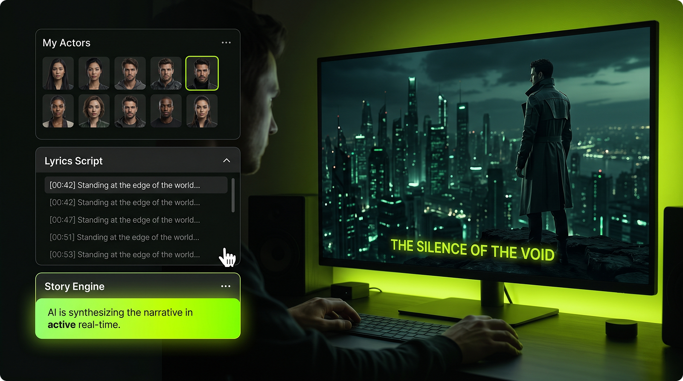 Clip vidéo narratif