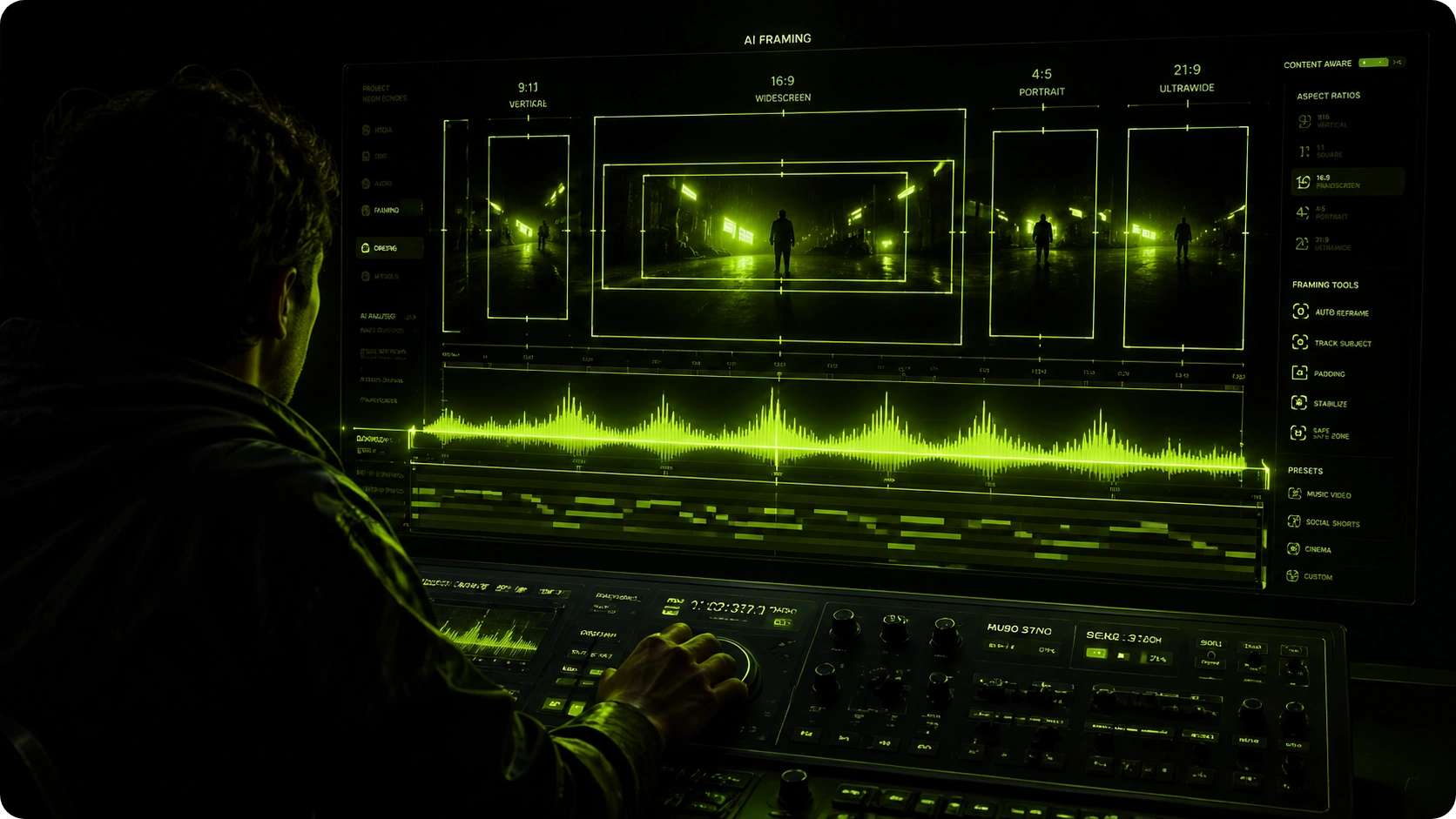 Story music video aspect ratio settings
