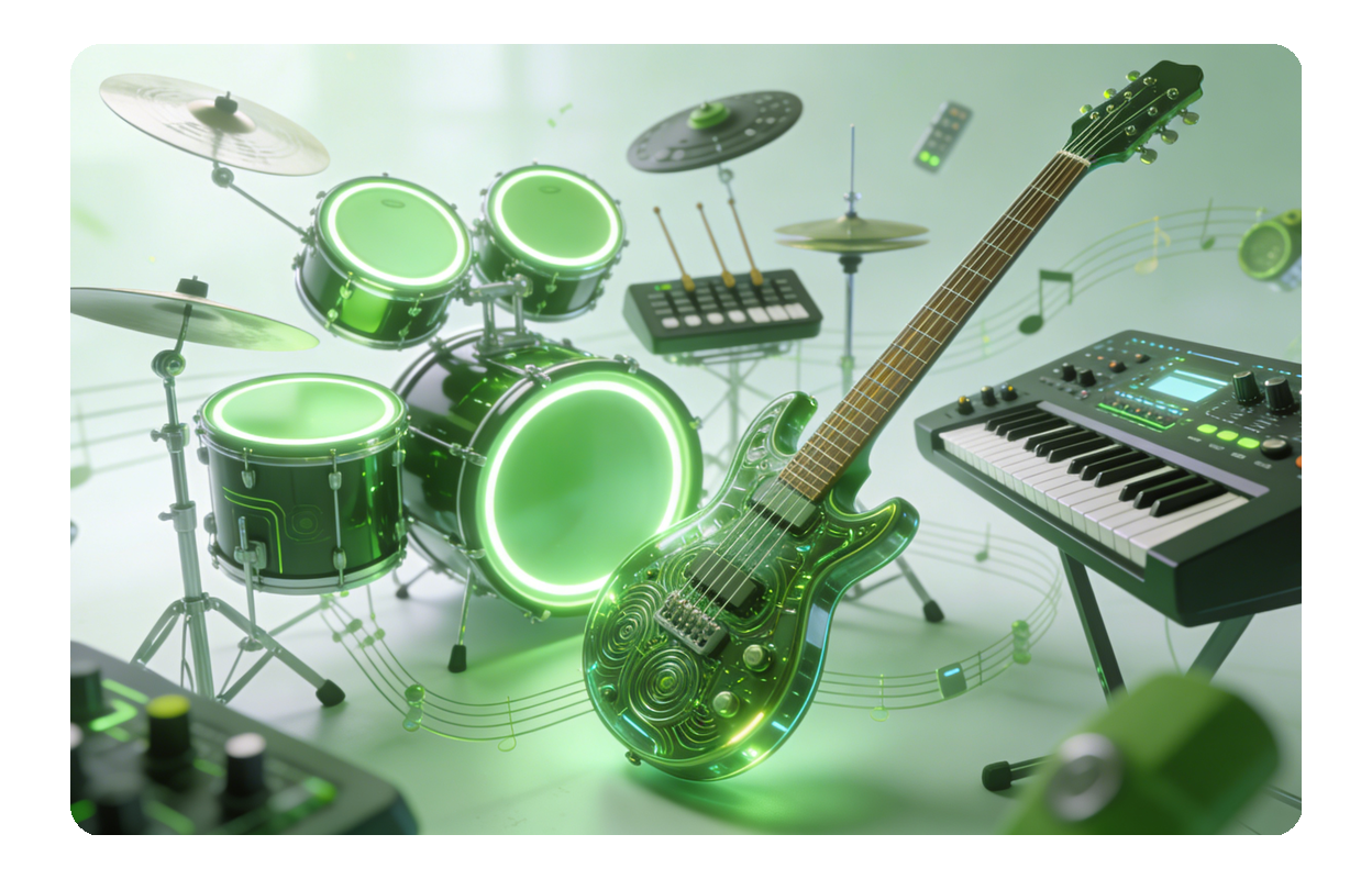 User customizing a Rap Beat Maker sound library.