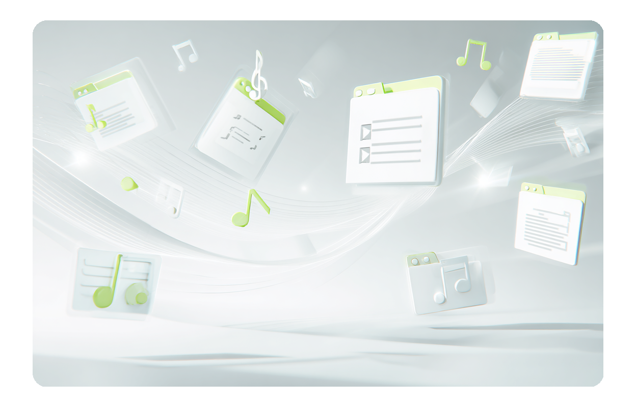 Easy-to-use Funk Music Generator interface.