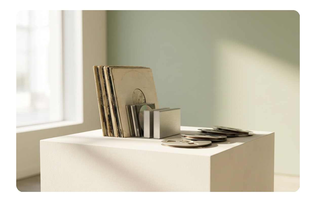 디스코 음악 생성기 다양한 내보내기 형식 옵션