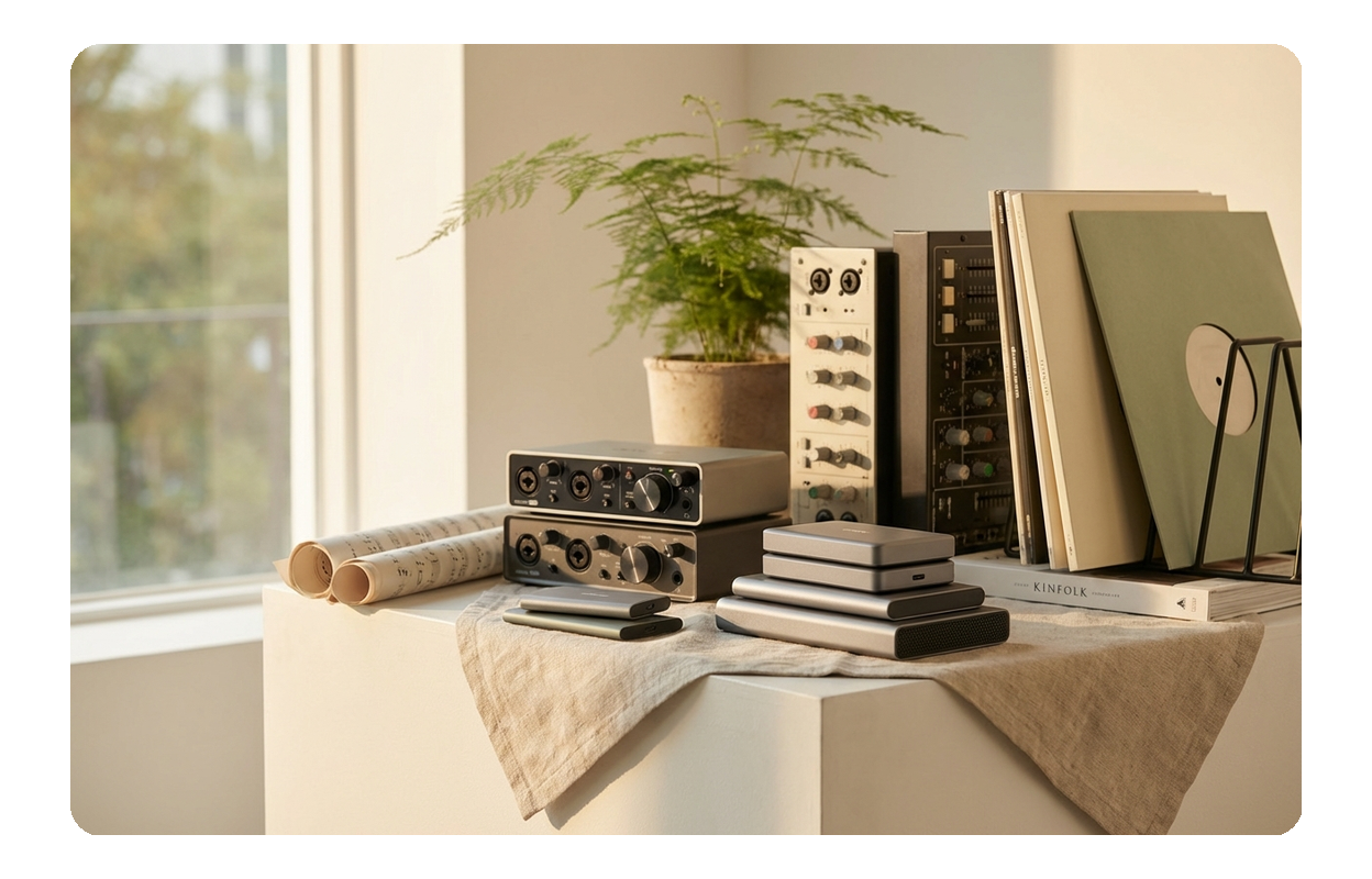 Techno music maker export options menu