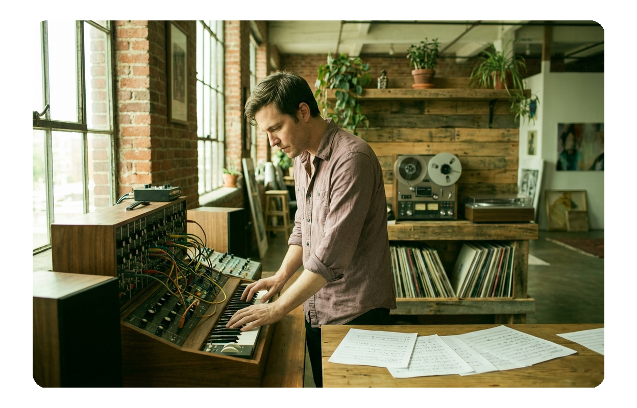 Garage music generator AI variation suggestions